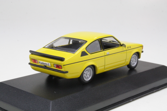 Opel Kadett C GT/E 1978, keltainen - Sulje napsauttamalla kuva