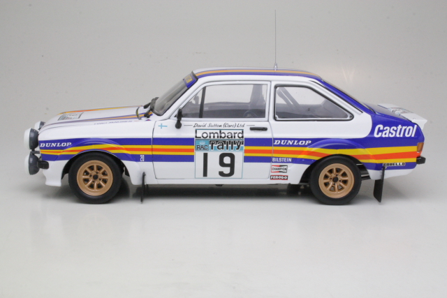 Ford Escort Mk2 RS1800, RAC 1980, T.Mäkinen, no.19 - Sulje napsauttamalla kuva