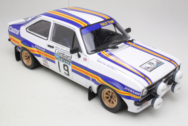 Ford Escort Mk2 RS1800, RAC 1980, T.Mäkinen, no.19 - Sulje napsauttamalla kuva