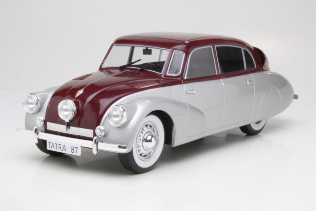 Tatra 87 1937, hopea/tummanpunainen
