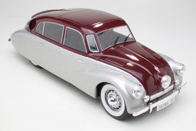 Tatra 87 1937, hopea/tummanpunainen