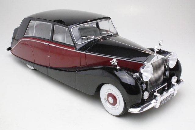 Rolls Royce Silver Wraith Empress by Hooper 1956, black/dark red