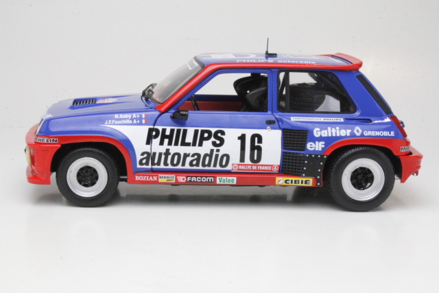 Renault 5 Turbo Gr.B, Tour de Corse 1984, B.Saby, no.16