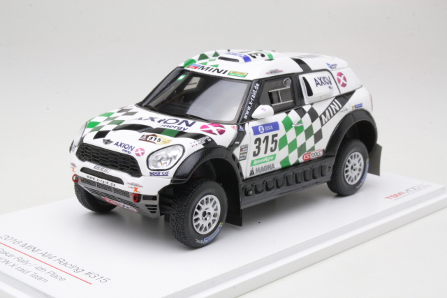 Mini All4 Racing, 4th. Dakar Rally 2016, M.Hirvonen, no.315 - Sulje napsauttamalla kuva