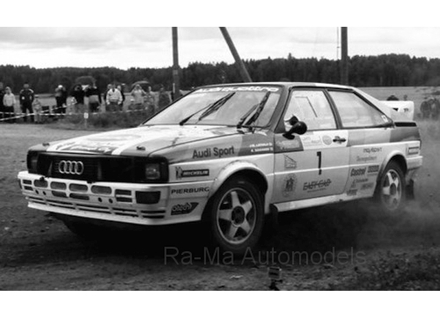 Audi Quattro, Lahti Historic 2013, J-M.Latvala/A.Sairanen, no.1 - Sulje napsauttamalla kuva