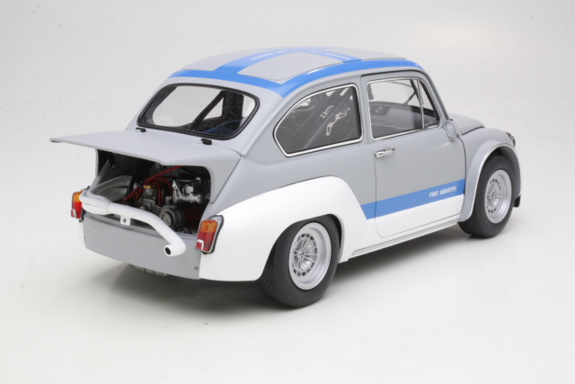 Fiat Abarth 1000 TCR 1970, harmaa/sininen - Sulje napsauttamalla kuva