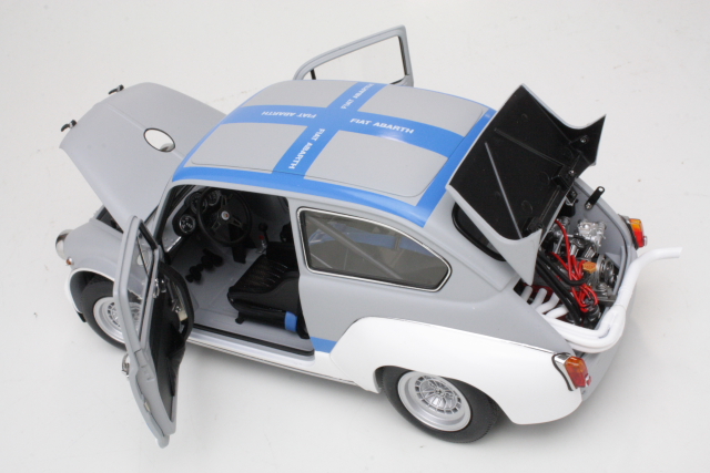 Fiat Abarth 1000 TCR 1970, harmaa/sininen