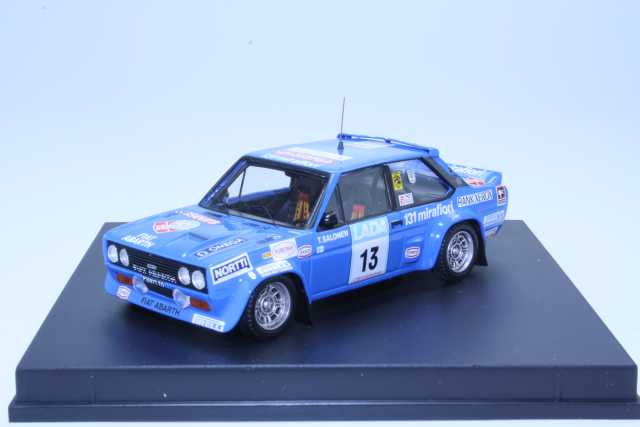 Fiat 131 Abarth, 2nd. 1000 Lakes 1977, T.Salonen, no.13 - Sulje napsauttamalla kuva