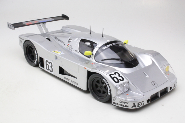 Sauber-Mercedes C9, 1st. France 24h 1989, Mass/Reuter/Dickens - Click Image to Close