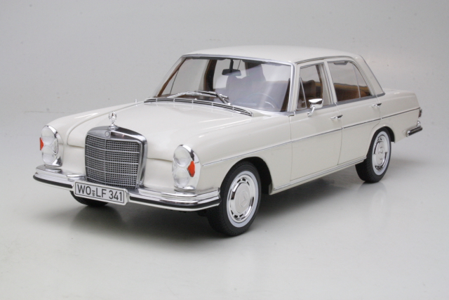 Mercedes 280SE (w108) 1969, valkoinen - Sulje napsauttamalla kuva