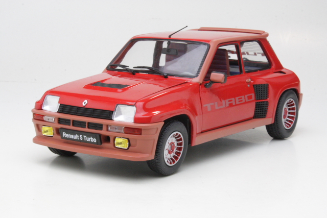 Renault R5 Turbo 1 1982, punainen - Sulje napsauttamalla kuva