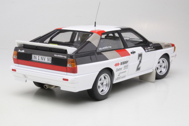 Audi Quattro, 1st. Sweden 1981, H.Mikkola, no.2