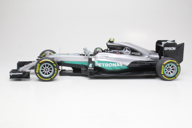 Mercedes AMG W07 Hybrid, Abu Dhabi GP 2016, N.Rosberg, no.6