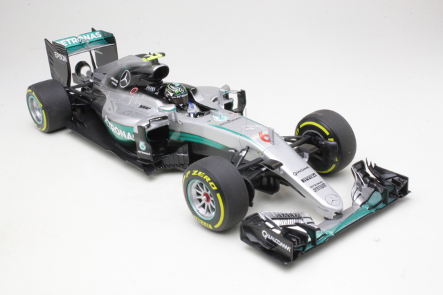 Mercedes AMG W07 Hybrid, Abu Dhabi GP 2016, N.Rosberg, no.6