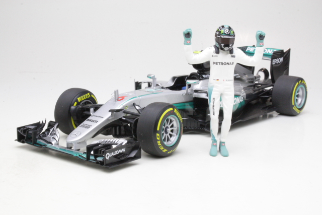 Mercedes AMG W07 Hybrid, World Champion 2016, N.Rosberg, no.6