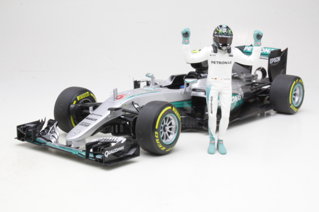 Mercedes AMG W07 Hybrid, World Champion 2016, N.Rosberg, no.6