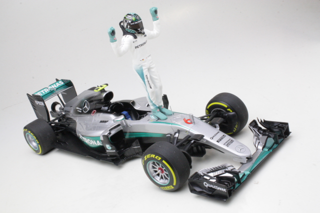 Mercedes AMG W07 Hybrid, World Champion 2016, N.Rosberg, no.6 - Sulje napsauttamalla kuva