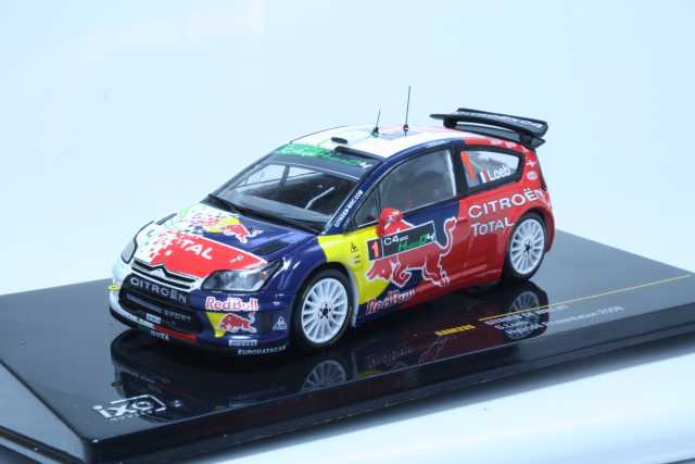 Citroen C4 WRC 2008, Hybrid 4 Presentation, S.Loeb, no.1