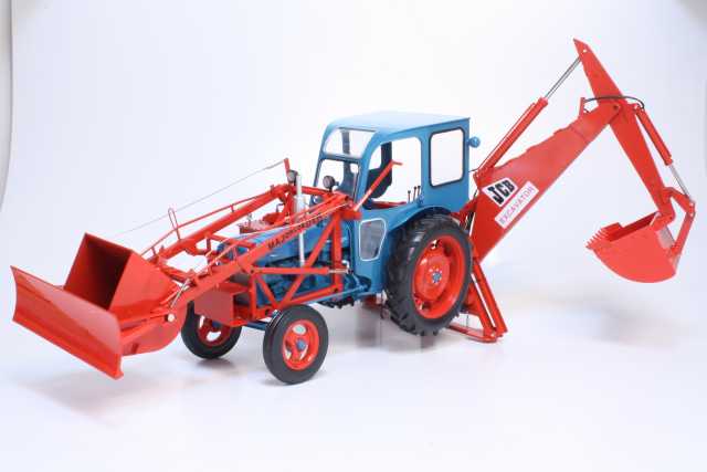 Fordson Major, JCB Frontlader + Hecklader
