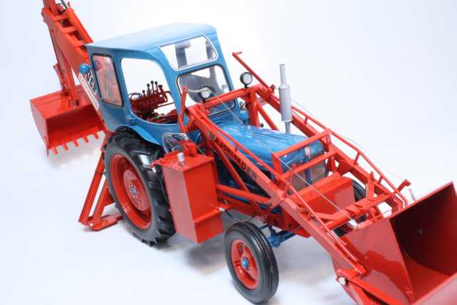 Fordson Major, JCB Frontlader + Hecklader