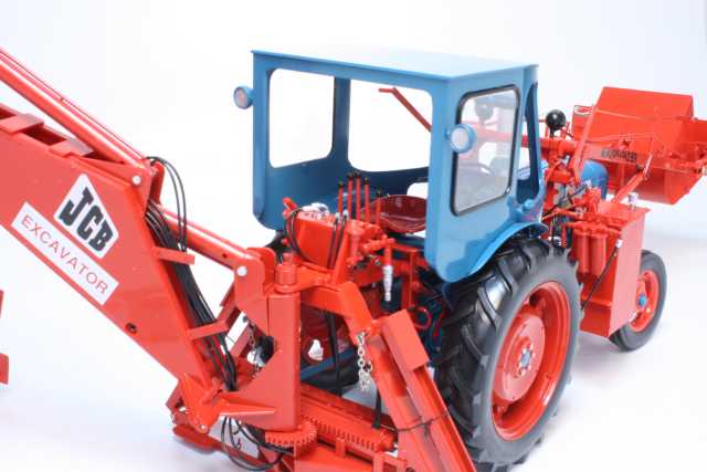 Fordson Major, JCB Frontlader + Hecklader