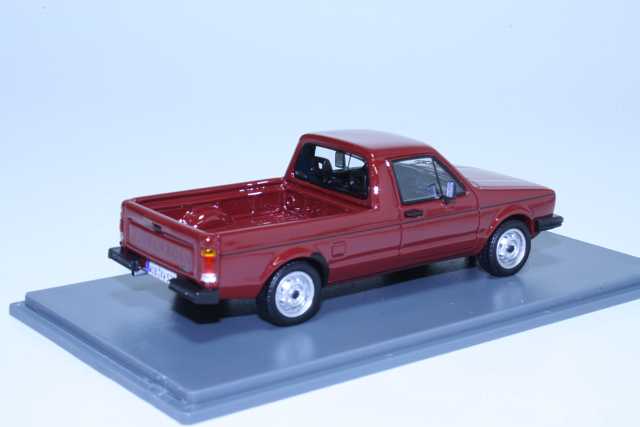VW Caddy 1 1981, dark red