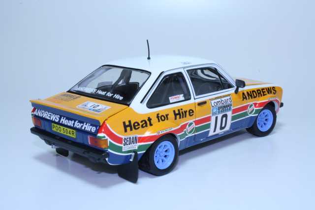 Ford Escort Mk2, 1st. RAC 1979, P.Brookes, no.10