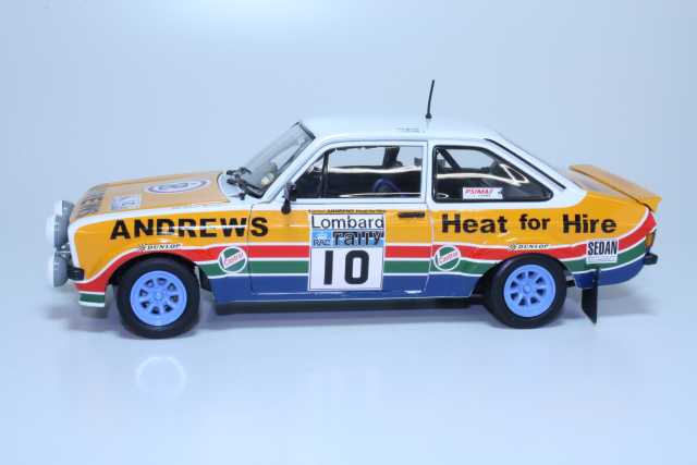 Ford Escort Mk2, 1st. RAC 1979, P.Brookes, no.10 - Sulje napsauttamalla kuva