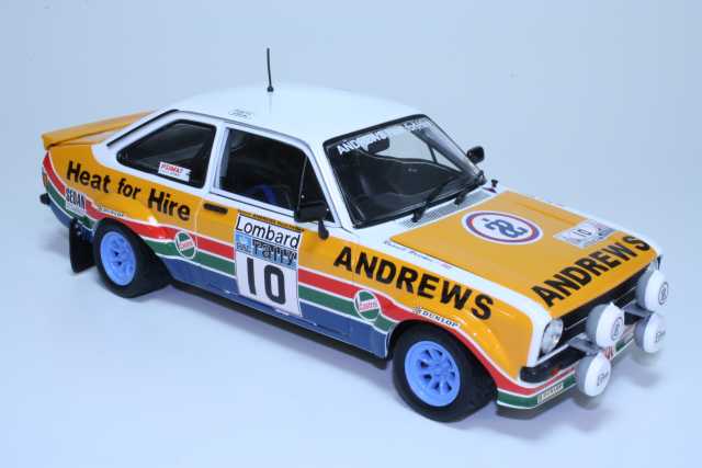 Ford Escort Mk2, 1st. RAC 1979, P.Brookes, no.10 - Sulje napsauttamalla kuva