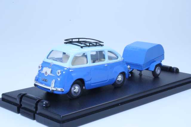 Fiat 600 Multipla ja perävaunu "Gillette"