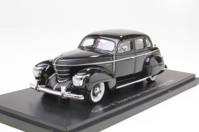 Graham 97 Supercharger 4d Sedan 1939, musta