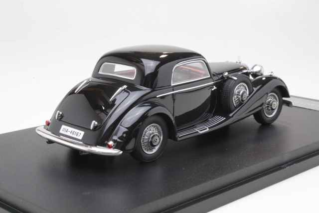 Mercedes 540K Sport Coupe 1936, musta - Sulje napsauttamalla kuva