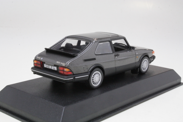 Saab 900 Turbo 16 Coupe 1991, harmaa - Sulje napsauttamalla kuva