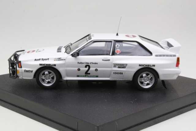 Audi Quattro, Bandama 1983, L.Lampi, no.2 - Sulje napsauttamalla kuva