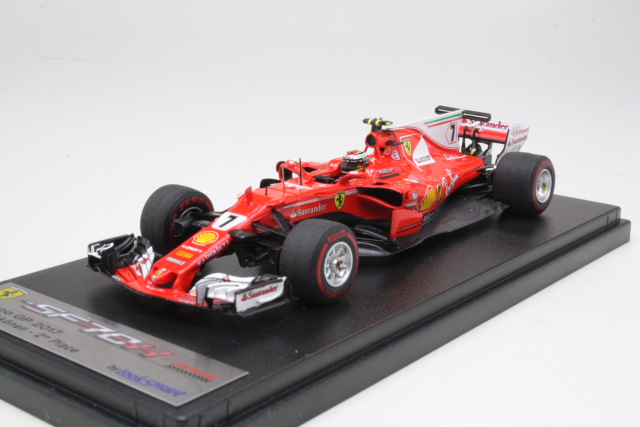Ferrari SF70H, 2nd. Monaco GP 2017, K.Räikkönen, no.7 - Sulje napsauttamalla kuva