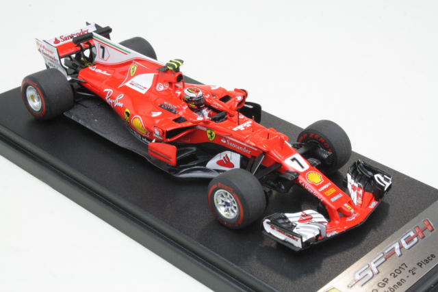 Ferrari SF70H, 2nd. Monaco GP 2017, K.Räikkönen, no.7