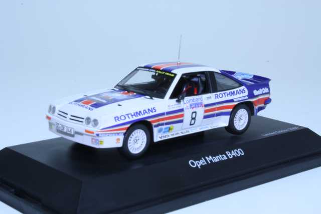 Opel Manta B 400 "Rothmans", RAC Rallye 1983, J.McRae, no.8