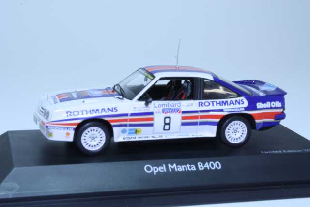 Opel Manta B 400 "Rothmans", RAC Rallye 1983, J.McRae, no.8