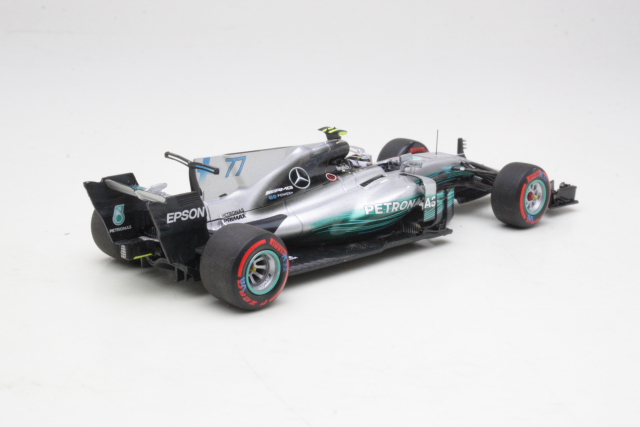 Mercedes AMG W08, 2nd. Mexican GP 2017, V.Bottas, no.77
