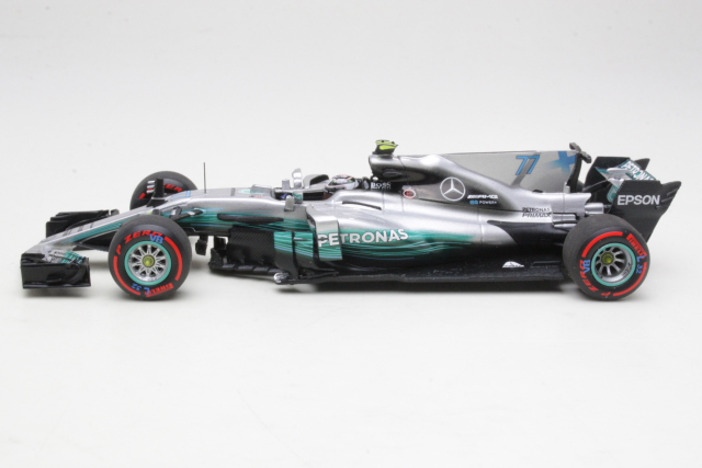 Mercedes AMG W08, 2nd. Mexican GP 2017, V.Bottas, no.77