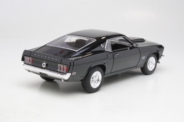 Ford Mustang Boss 429 1969, musta