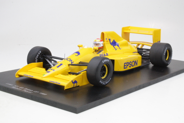 Lotus T101, British GP 1989, N.Piquet, no.11 - Sulje napsauttamalla kuva
