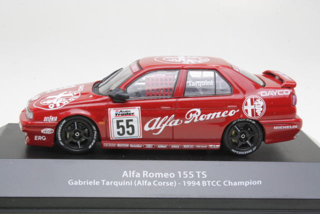 Alfa Romeo 155TS, BTCC Champion 1994, G.Tarquini, no.55 - Sulje napsauttamalla kuva