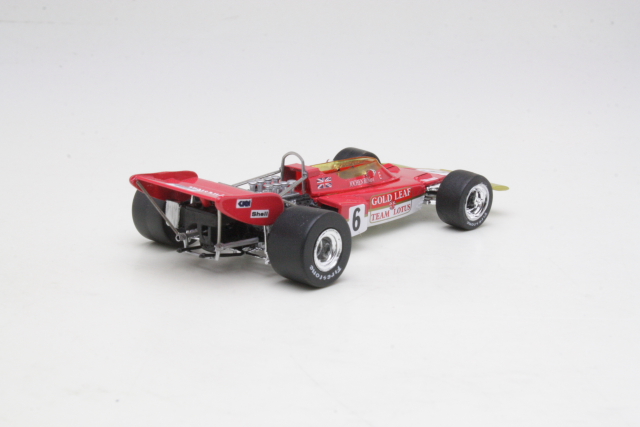 Lotus 72D, 1st. French GP 1970, Jochen Rindt, no.6 - Sulje napsauttamalla kuva