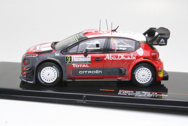 Citroen C3 WRC, Sardegna 2017, A.Mikkelsen, no.9
