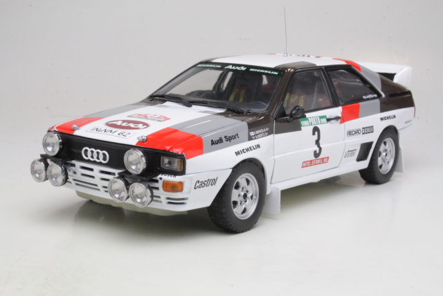 Audi Quattro A1, Portugal 1983, H.Mikkola, no.3 - Sulje napsauttamalla kuva