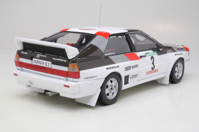 Audi Quattro A1, Portugal 1983, H.Mikkola, no.3 - Sulje napsauttamalla kuva