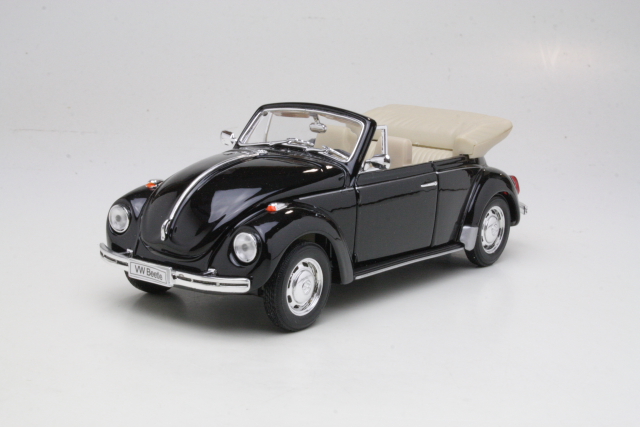 VW Kupla 1302 Cabriolet 1972, musta - Sulje napsauttamalla kuva