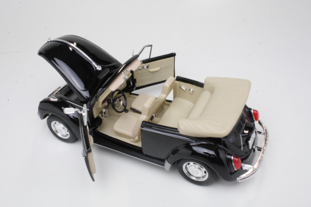 VW Beetle 1302 Cabriolet 1972, black