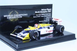 Williams Honda FW 11B, Nelson Piquet WC 1987 - Sulje napsauttamalla kuva